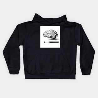 T-shirt Brain Prosperous, T-Shirt Mind, T-Shirt Mindset Kids Hoodie